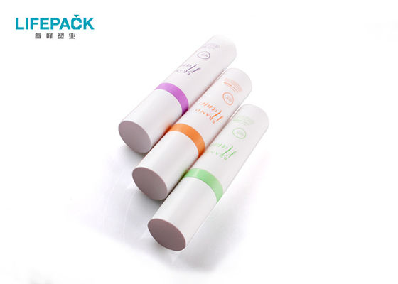 15ml White Injection Empty Cosmetic Bottles Collar Painting For Cosmeceutical