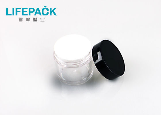 5g - 100g Plastic Empty Cream Jar Multiple Capacity For Skin Care