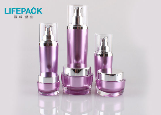 PMMA Oval Shaped Empty Cream Jar Acrylic Material High End Appearance