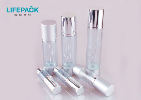 Lightweight Plastic Pump Dispenser Aluminuim Bottle Base With Single Wall