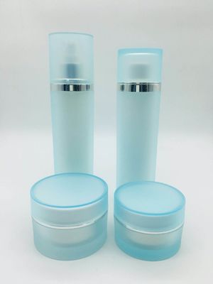 Skin Care Cosmetic Lotion Pump Bottle With Lid 120ml Customized Logo
