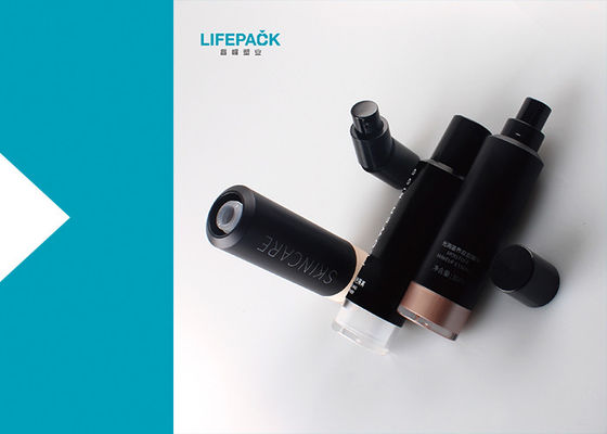 Forma rotonda di stile del fondamento della pompa di capacità vuota di plastica coreana della bottiglia 35ml