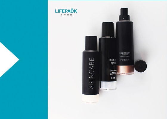 Bottiglia della lozione della pompa della parete esterna dell'ABS, bottiglie vuote dell'erogatore della pompa per il siero dell'occhio