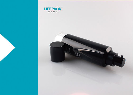 Tipo riutilizzabile del cappuccio del fondamento della pompa di capacità vuota senz'aria operata della bottiglia 35ml