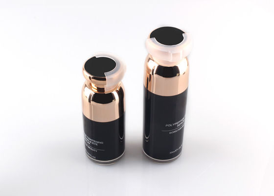 La bottiglia acrilica che imballa, compressione della lozione del cappuccio di dimensione di viaggio imbottiglia il tipo senz'aria