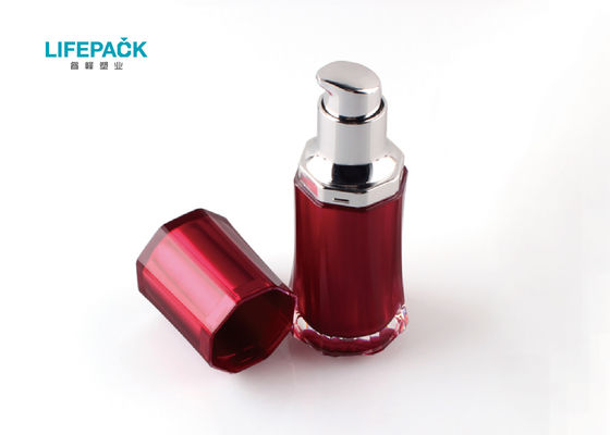 Forma d'imballaggio cosmetica crema della gonna dell'insieme dell'iniettore con il barattolo ed il contenitore della bottiglia