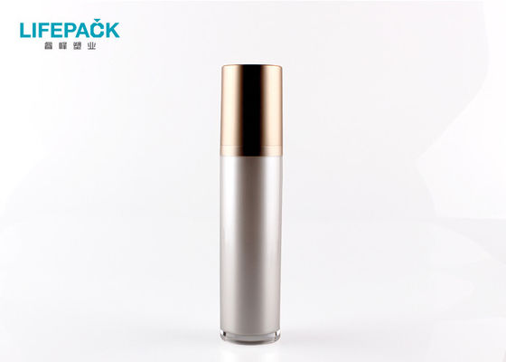 Bottiglia vuota della lozione del corpo con la pompa 15ml 30ml 50ml 100ml 120ml dell'argento dell'oro